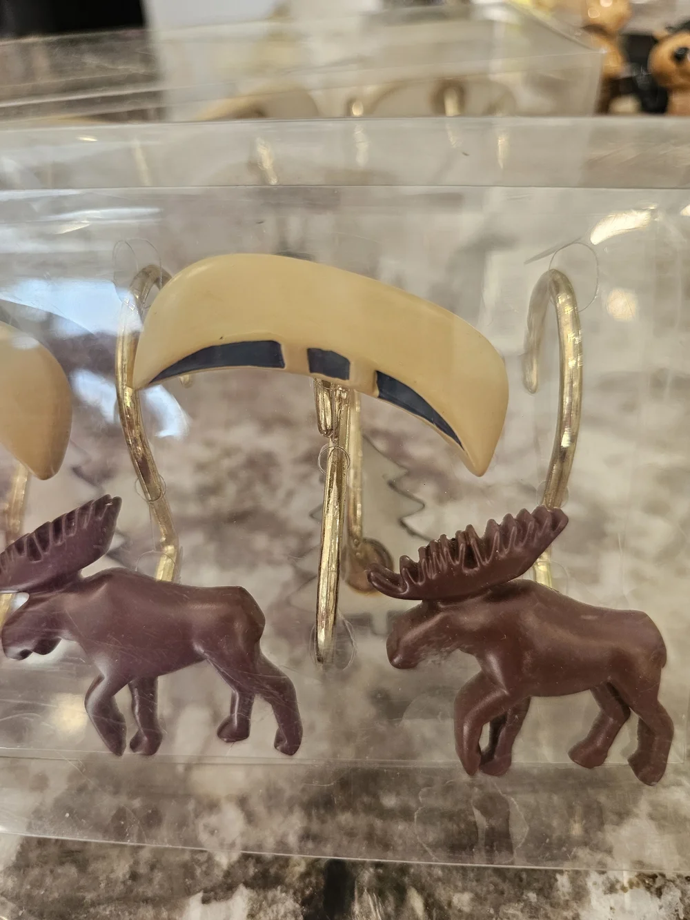 Shower Curtain Hooks - 2 Sets of 12